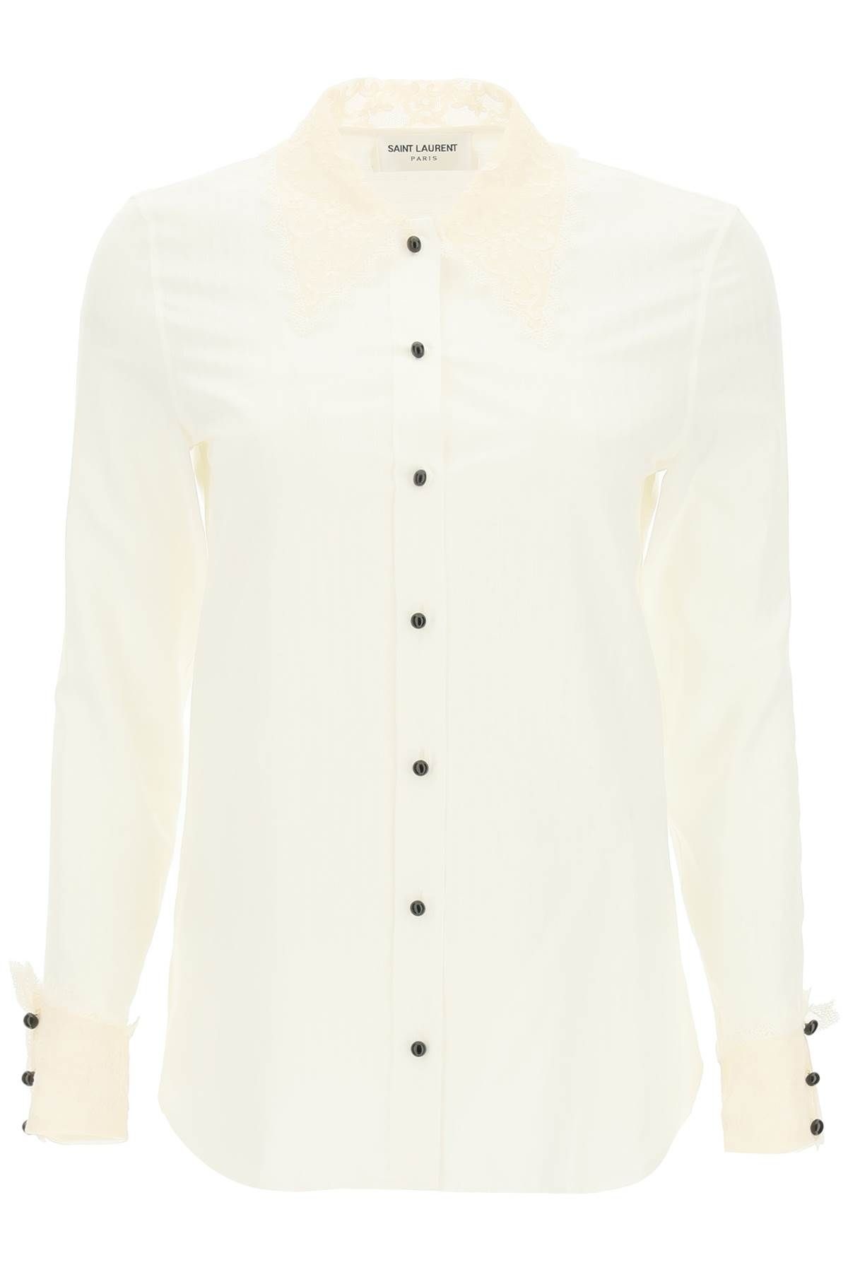 COTTON AND SILK SHIRT - 1