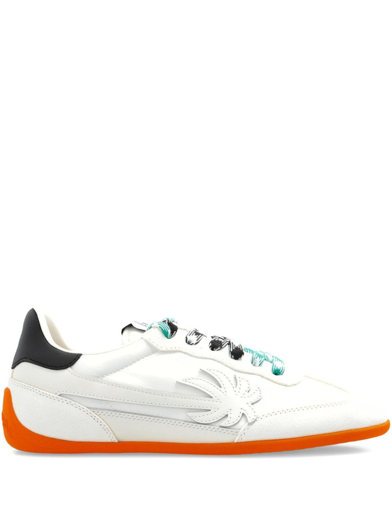 palm tree lace-up sneakers 1