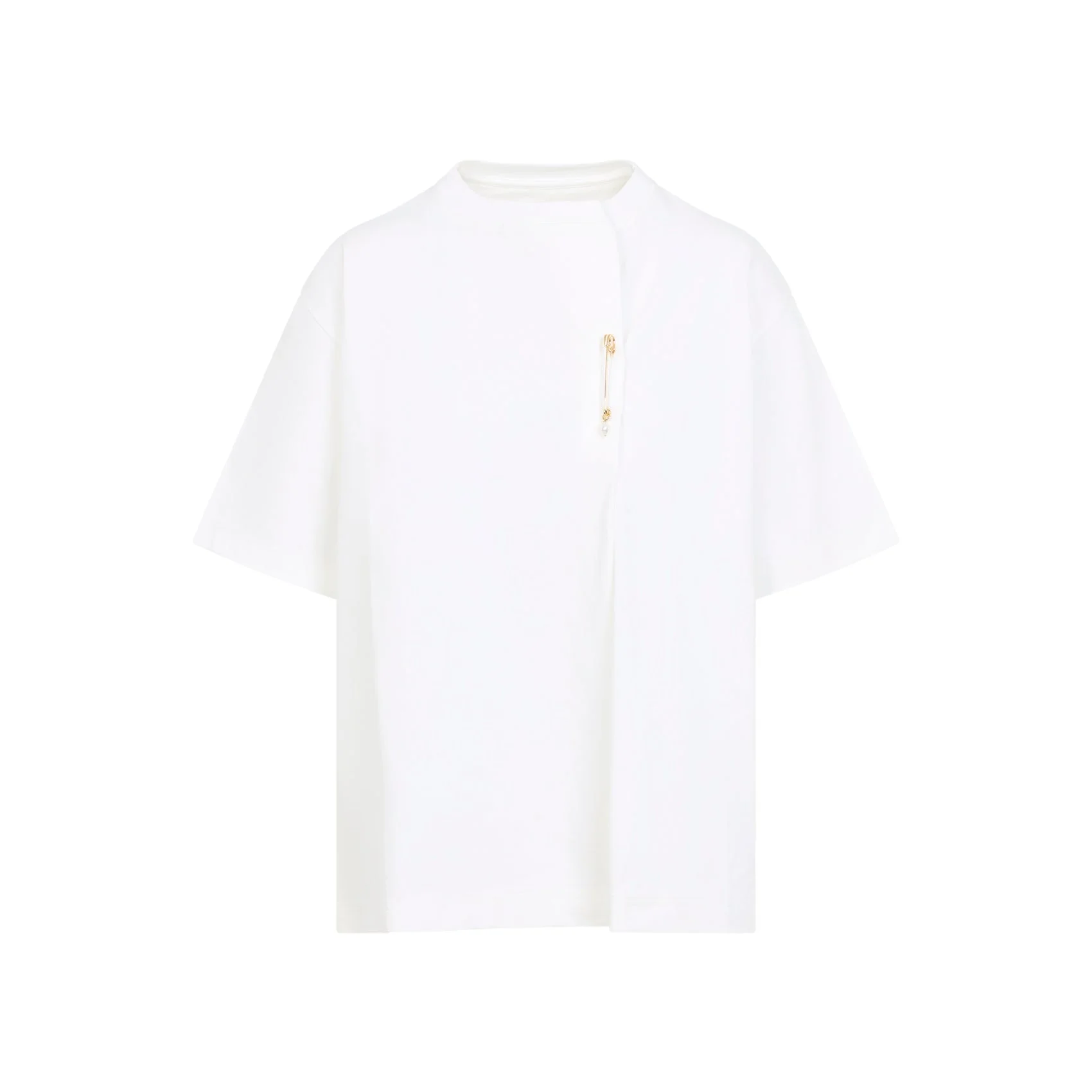 Carven Kilt Pin T-Shirt Women - 1