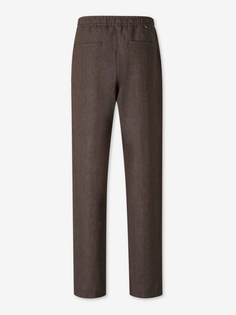 Canali STRAIGHT LINEN TROUSERS outlook