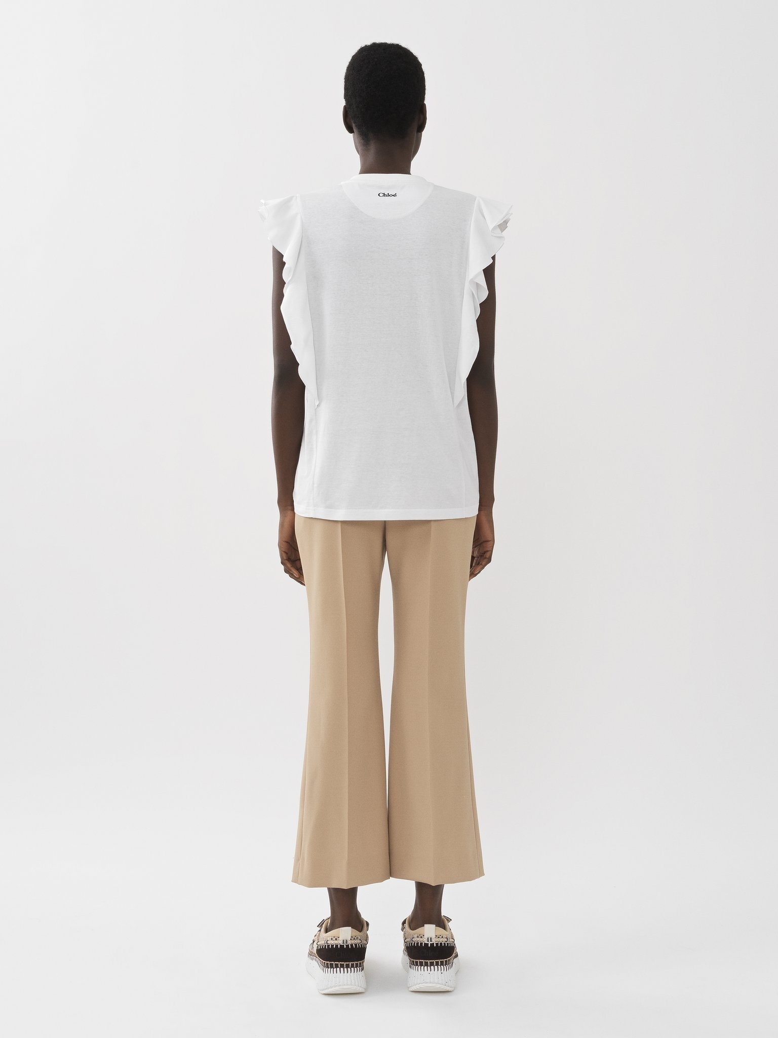 CROPPED SAILOR PANTS - 4