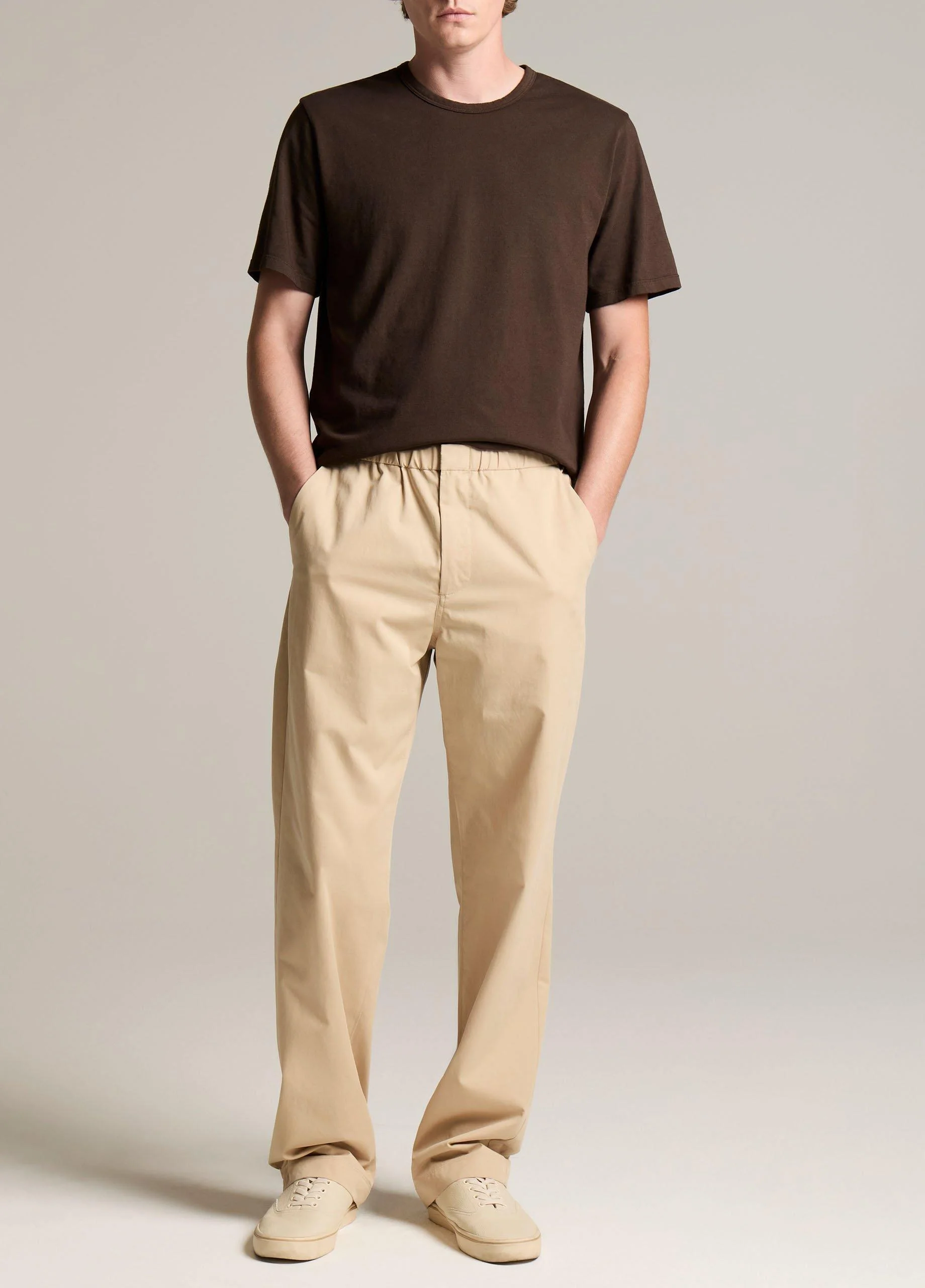 Louie Relaxed Cotton Easy Pant - 1