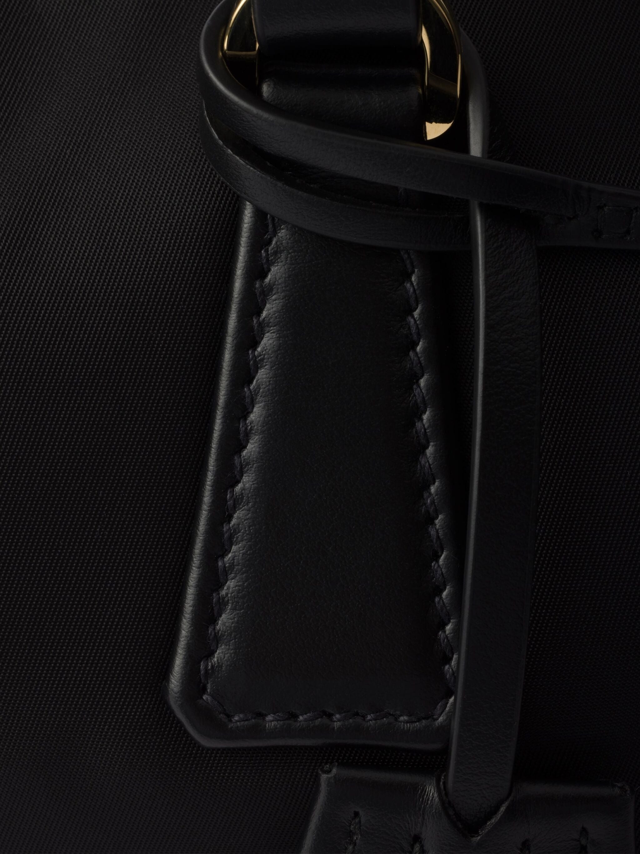 Medium Re-nylon And Leather Tote Bag - 5