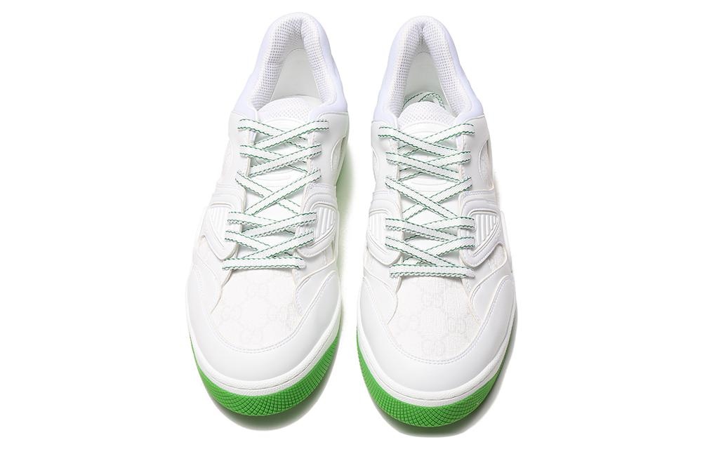 (WMNS) Gucci Basket 'White Green' 700290-2SHG0-9089 - 4