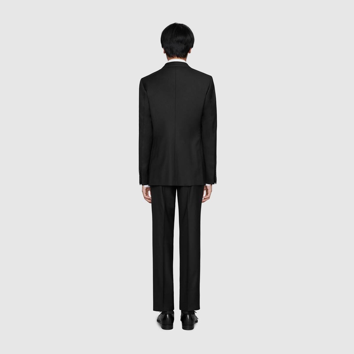 Straight fit wool suit - 4