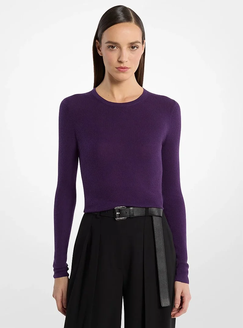 Hutton Featherweight Cashmere Sweater - 1
