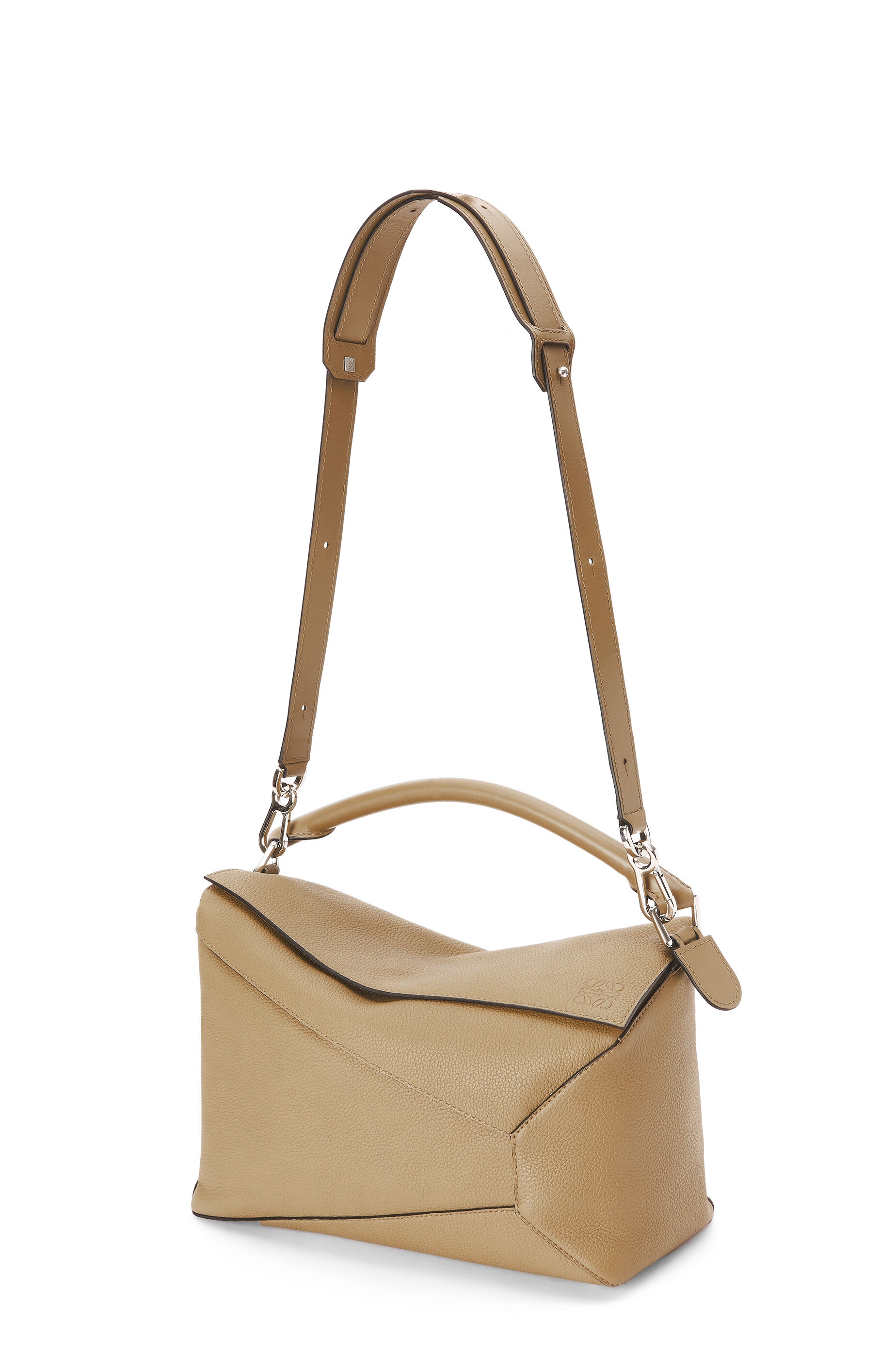 Large Puzzle bag in grained calfskin - 5