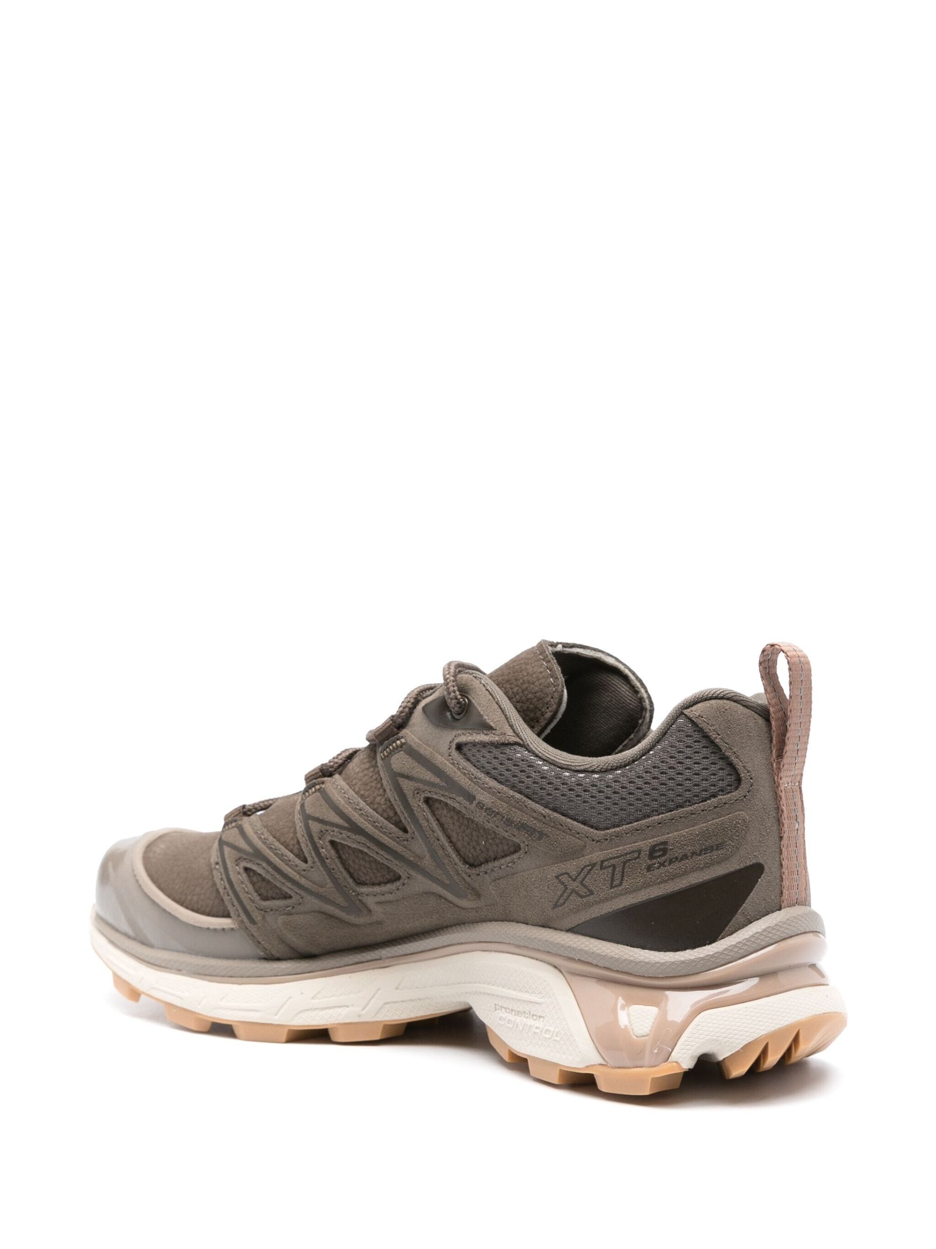 Brown XT-6 Expanse Leather Sneakers - 3