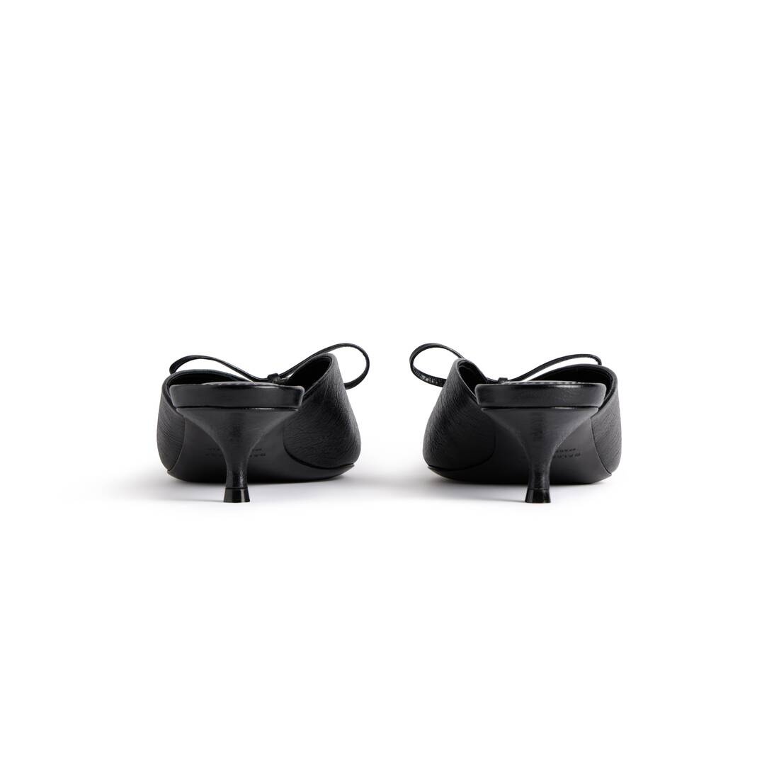 Women's Knife Bow 40mm Mule in Black - 5