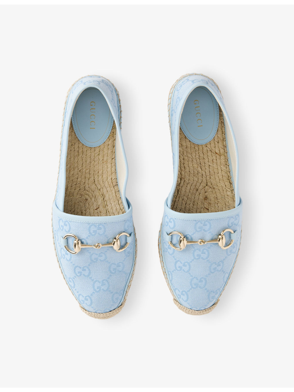 Horsebit GG Canvas Espadrilles - 2