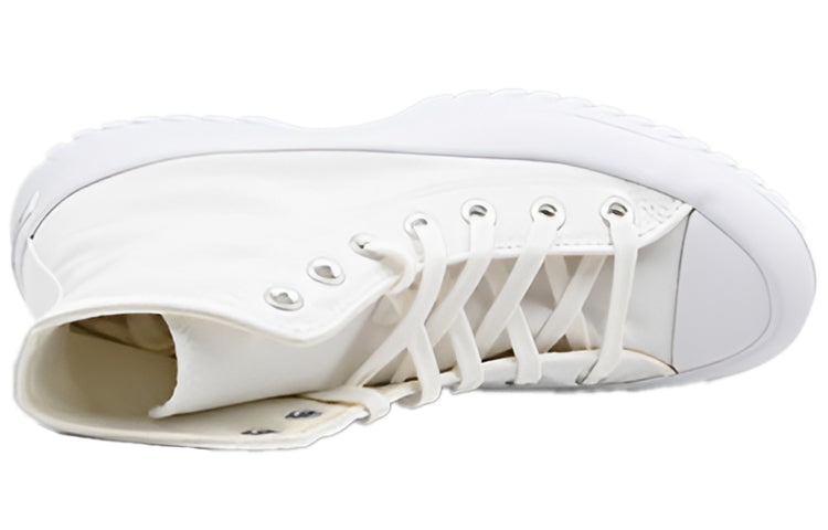 (WMNS) Converse Chuck Taylor All Star Lugged 2.0 High 'White Black' A00871C - 4