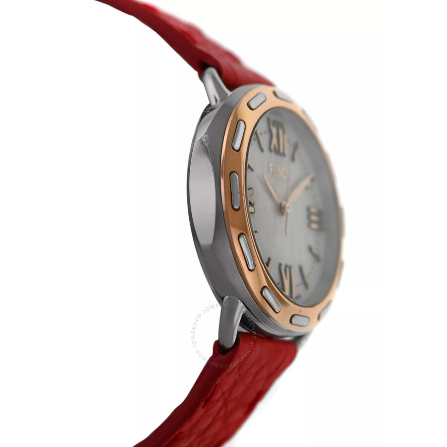 Fendi Selleria Quartz White Dial Ladies Watch F8302345H0 - 3
