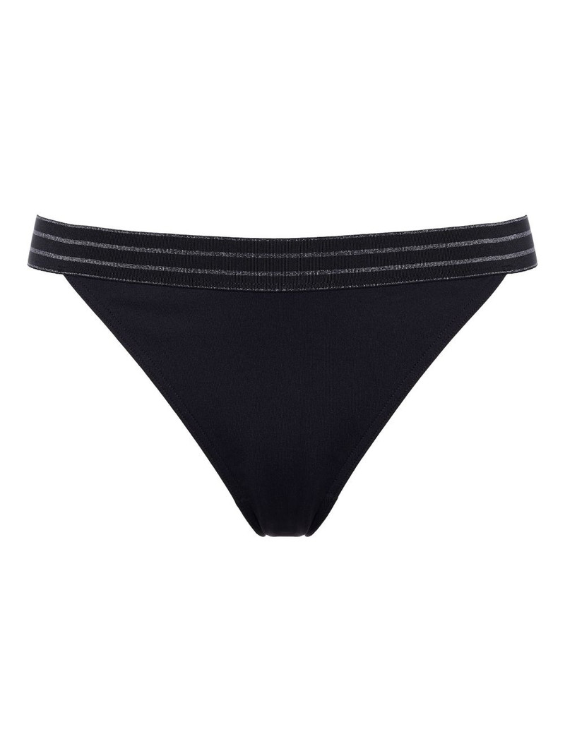 Rayonnant striped-waistband bikini bottoms 1