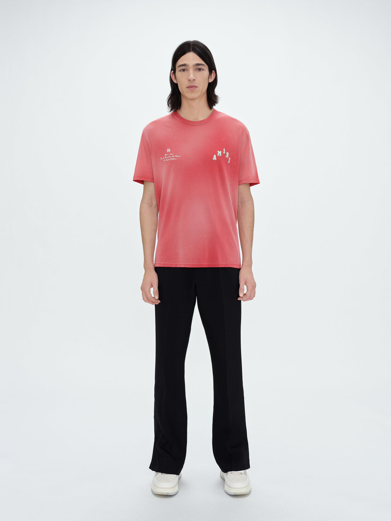 AMIRI VINTAGE COLLEGIATE TEE outlook