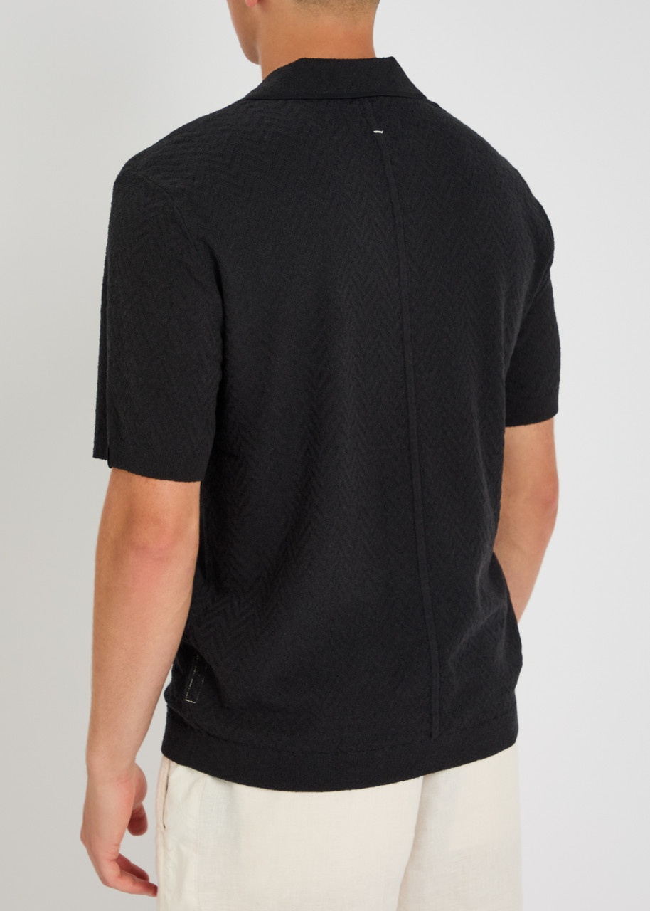 Rag & Bone Zuma Terry Polo Shirt - 3