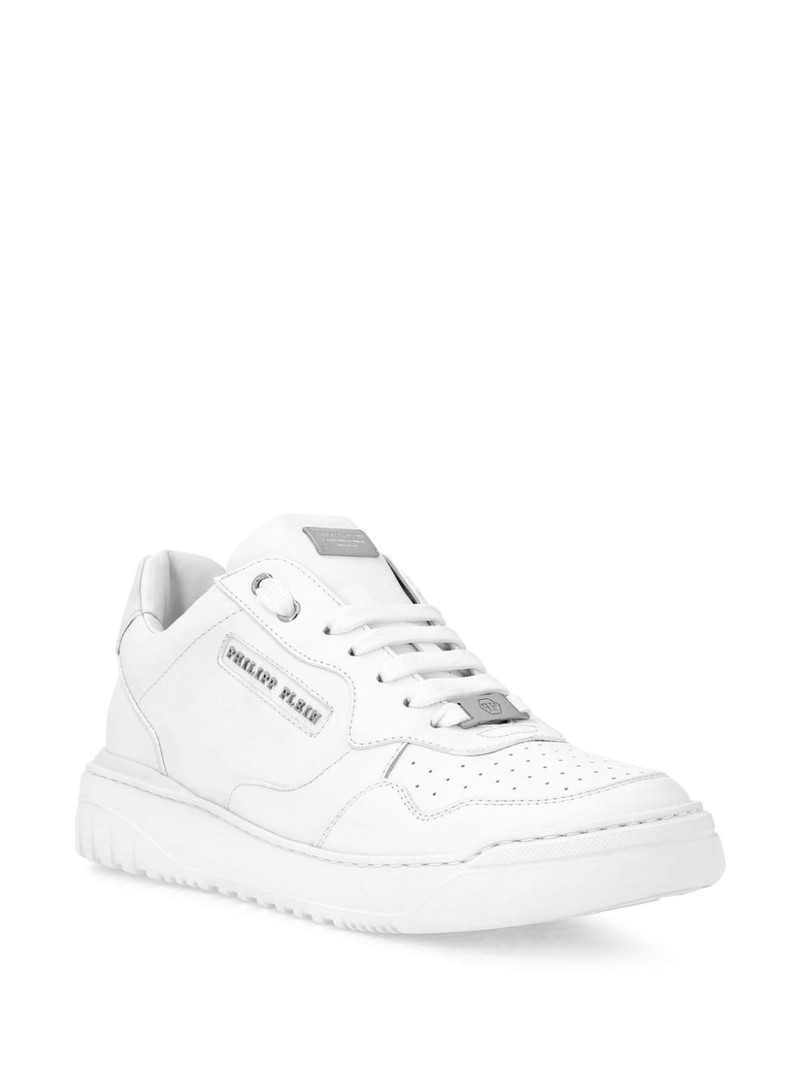 PHILIPP PLEIN logo-lettering sneakers outlook