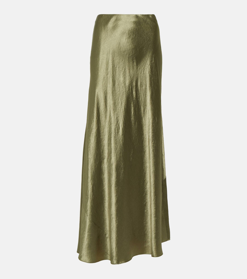 Satin slip skirt - 1