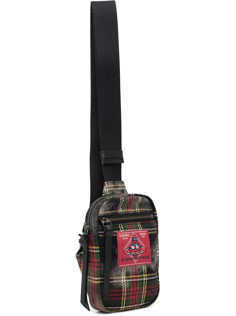 Vivienne Westwood Red & Green Matthew Mini Crossbody Bag outlook