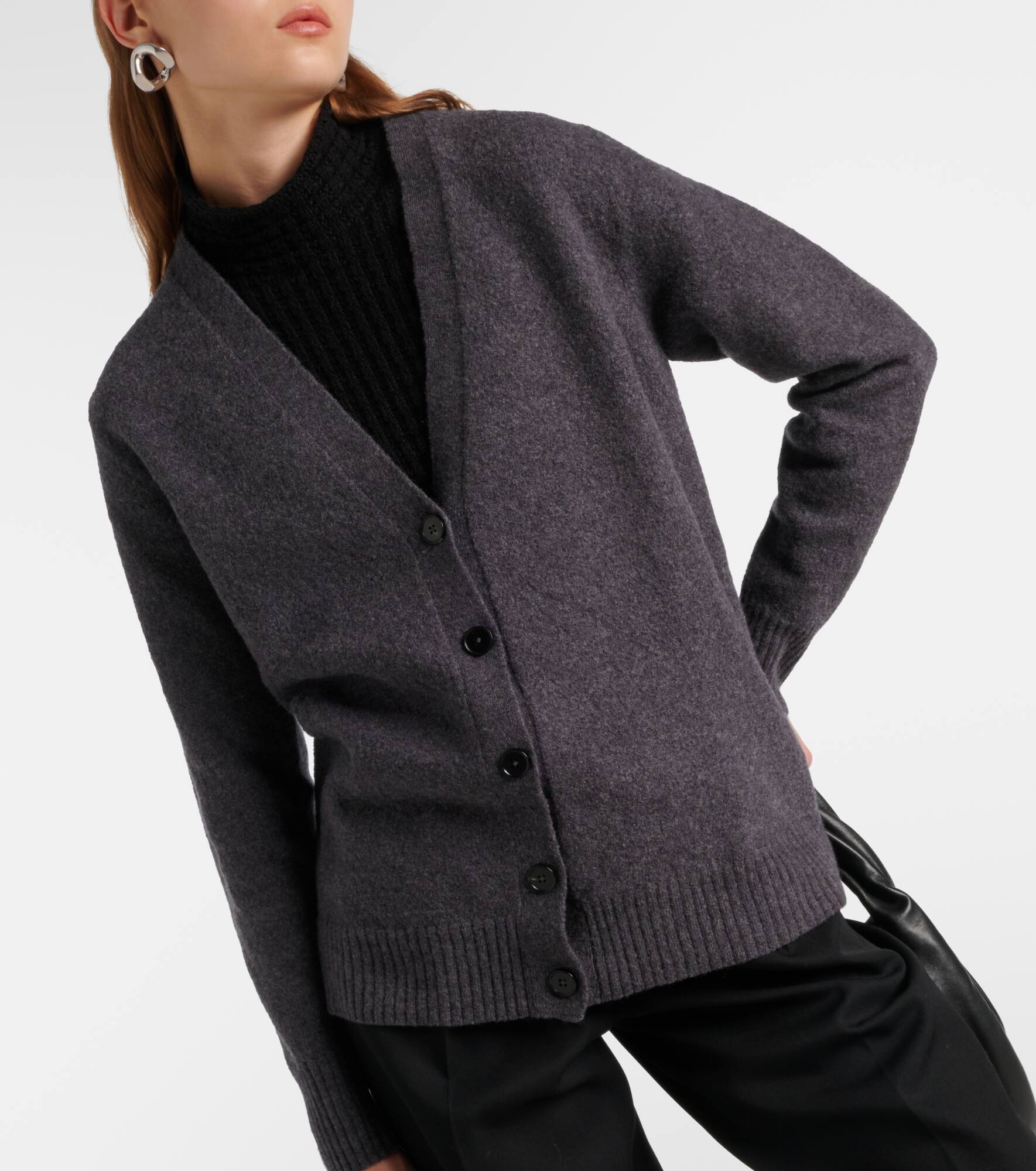Wool cardigan - 6