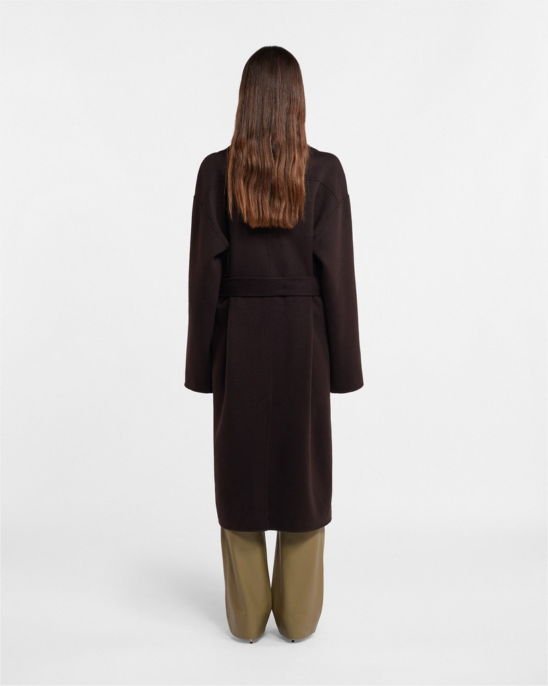 Wool Silk Robe Coat 3