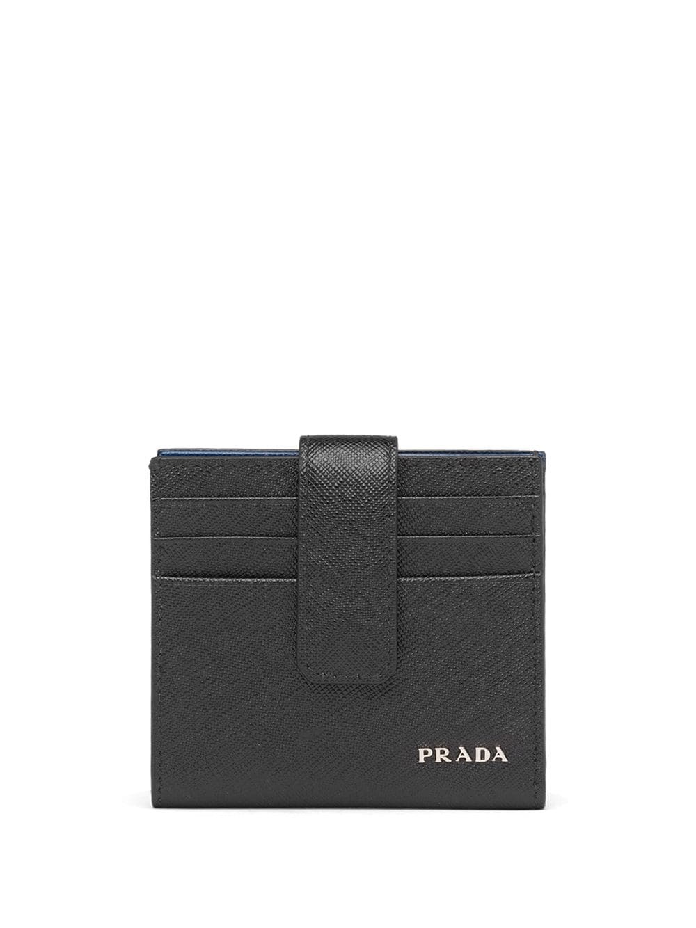 saffiano leather card holder - 1