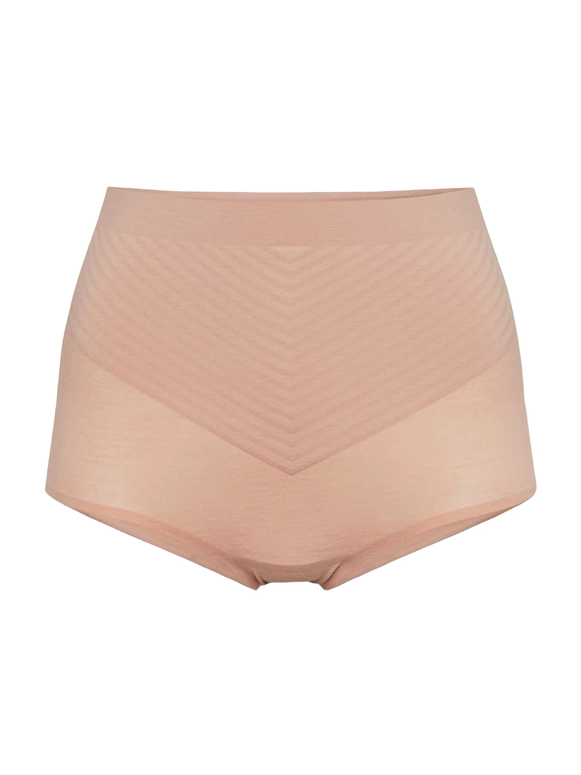 Women's 3W High-Rise Control Panty - Rose - 1
