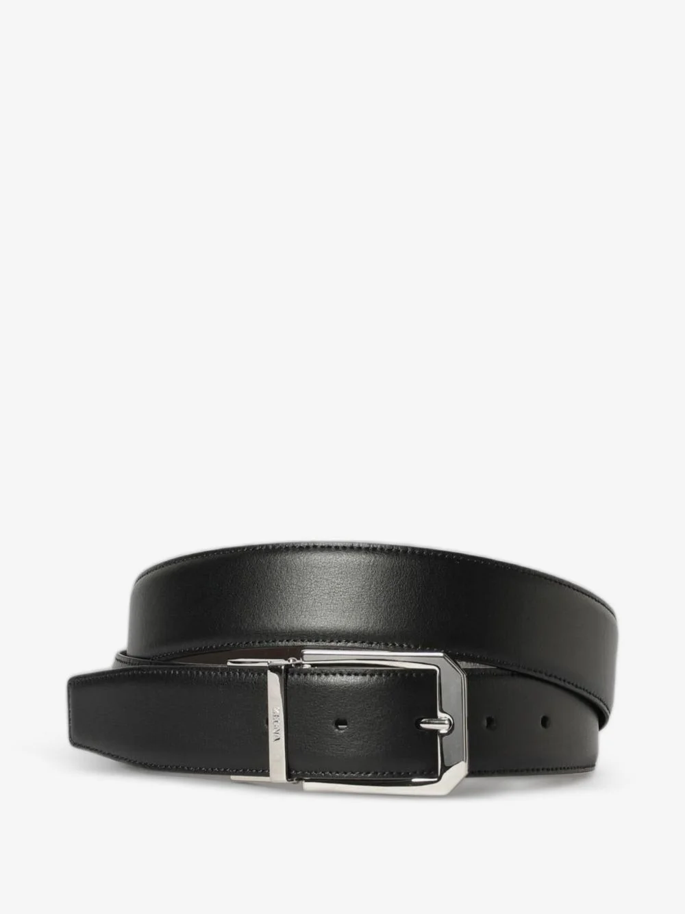 reversible leather belt - 1