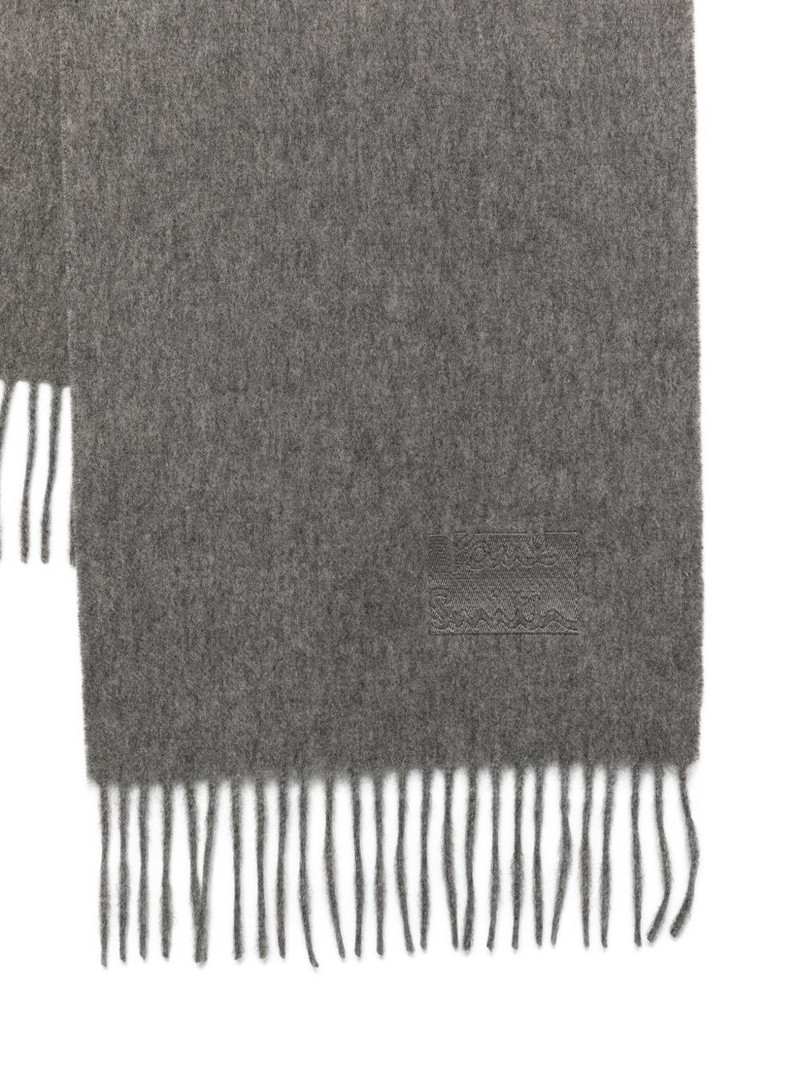 Paul Smith fringed-edge cashmere scarf outlook