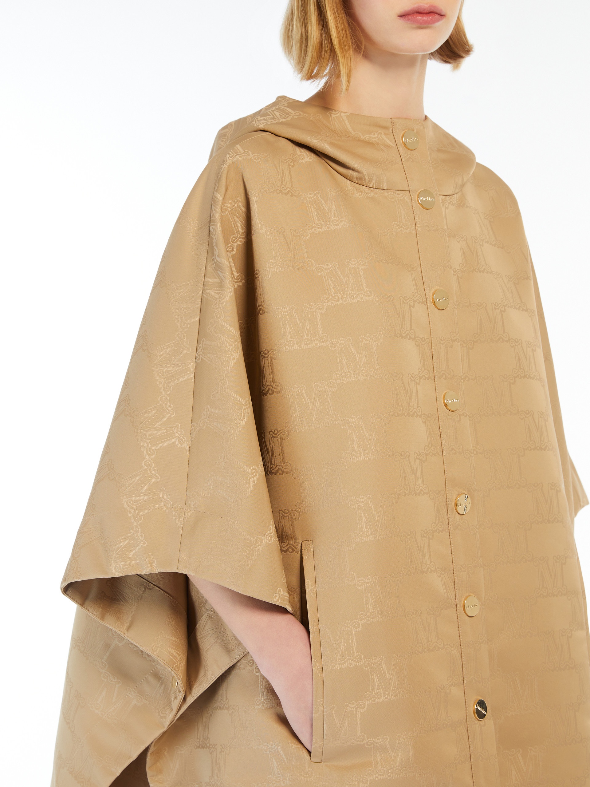 AEROSO Water-repellent jacquard cape - 5