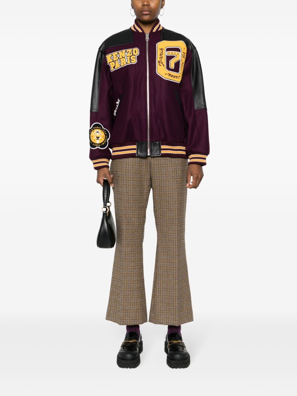 Tiger Academy-appliquÃ© varsity jacket - 2