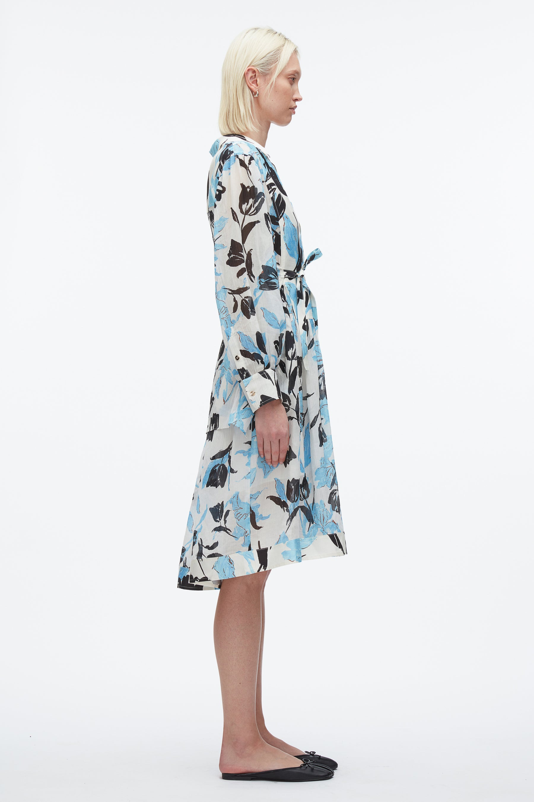 Joyful Tulip Shirt Dress - 4