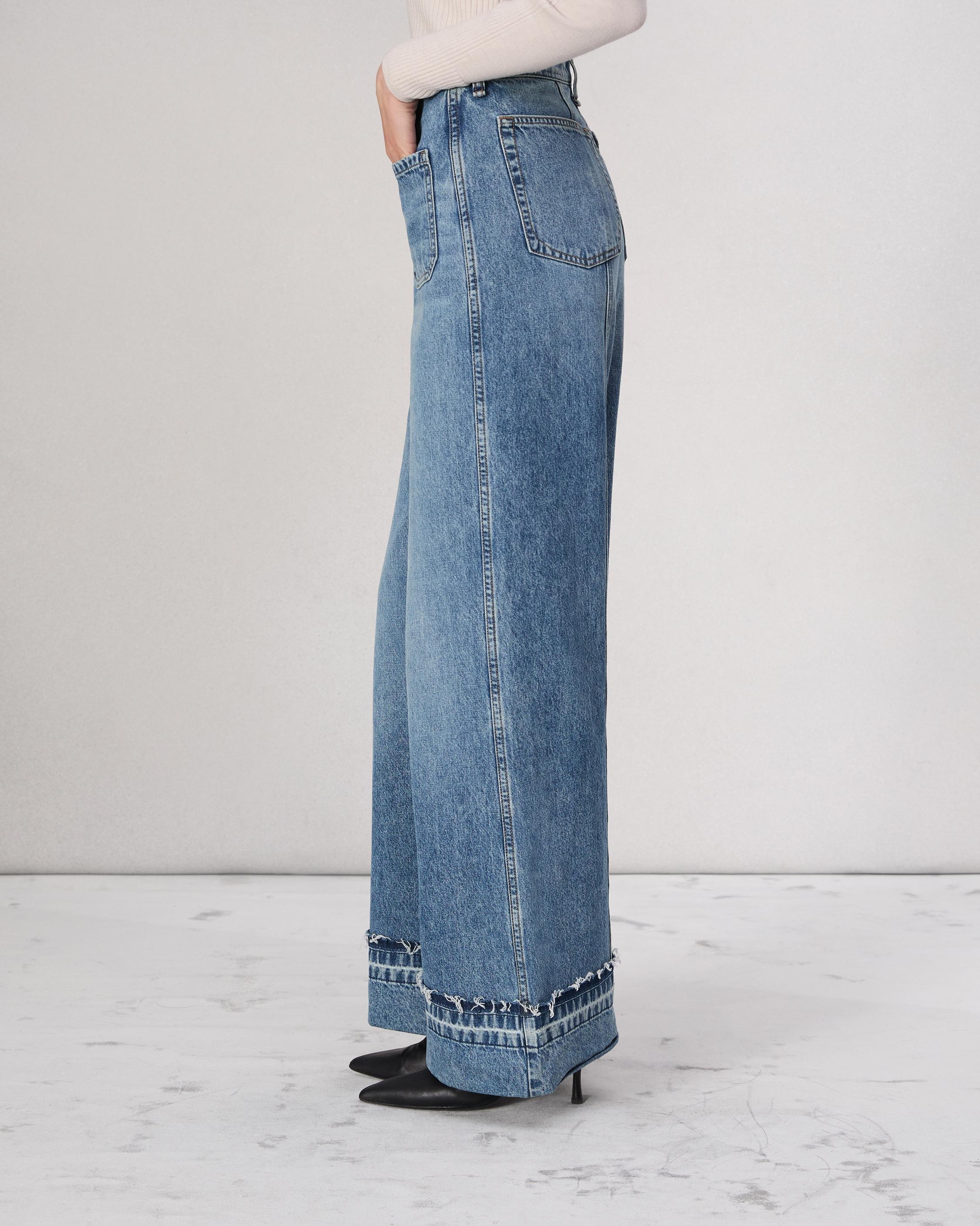 Marina Wide-Leg Jean
Lightweight Rigid Denim - 4