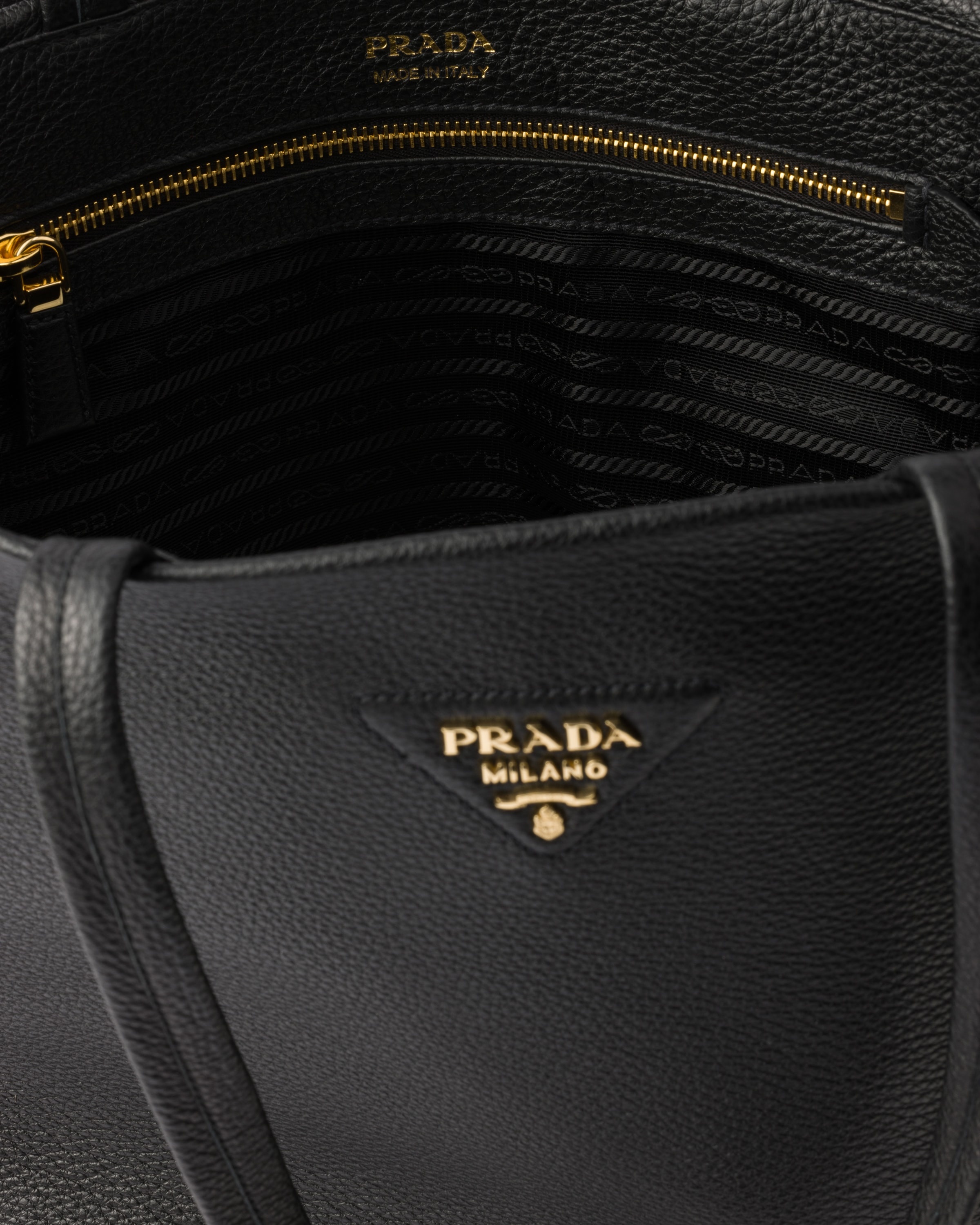 Large leather tote bag - 4