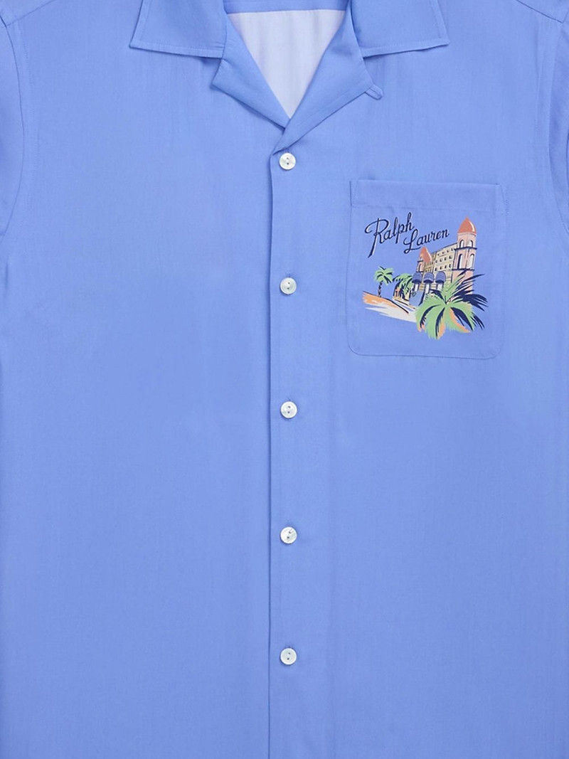 Ralph Lauren logo-print shirt outlook