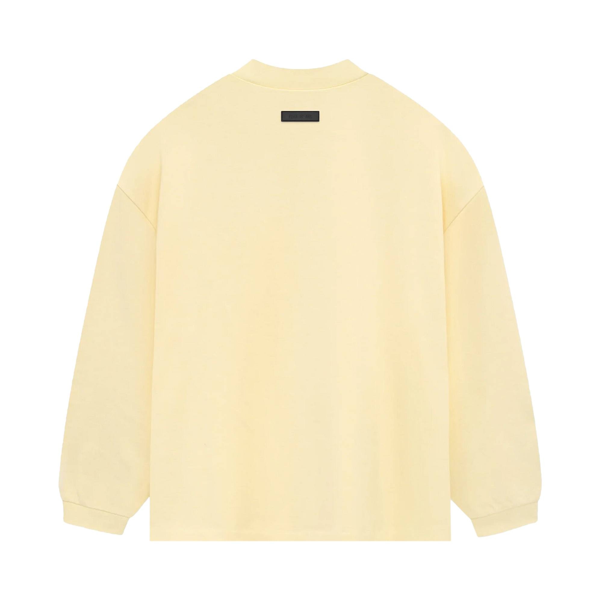 Fear of God Essentials Long-Sleeve T-Shirt 'Garden Yellow' - 2