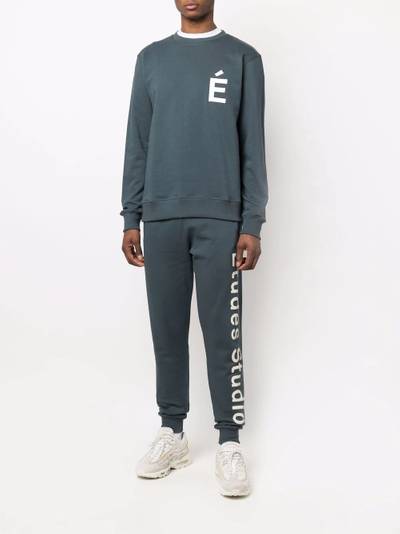 Étude logo-print track pants outlook