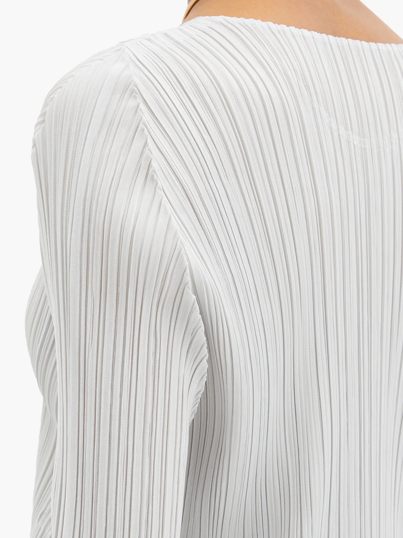 Technical-pleated top - 4