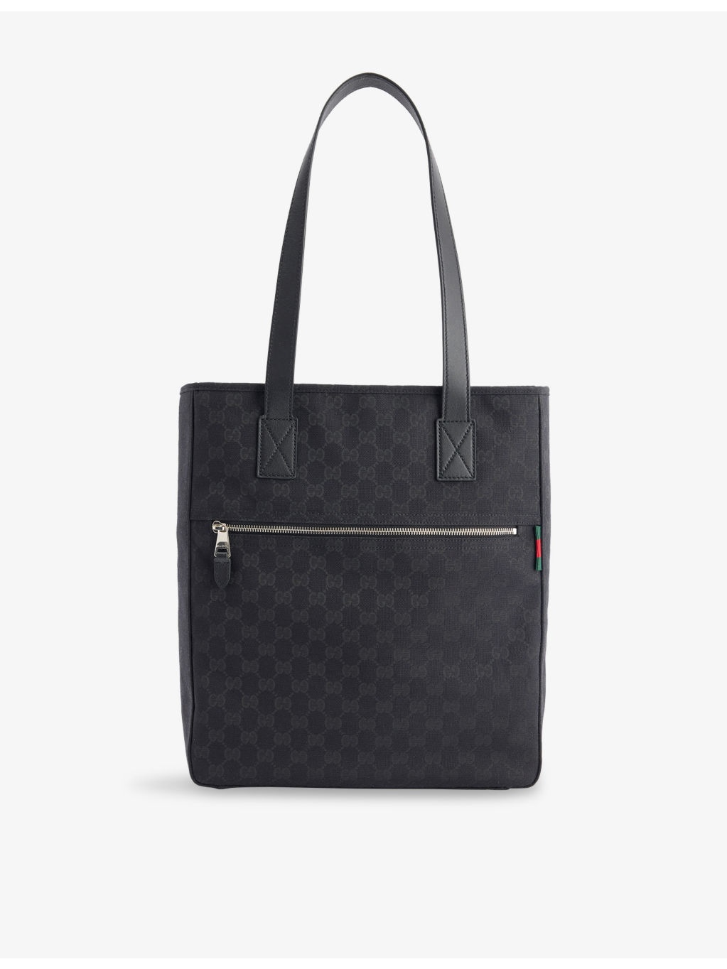 GG-Monogram Canvas Tote Bag - 1