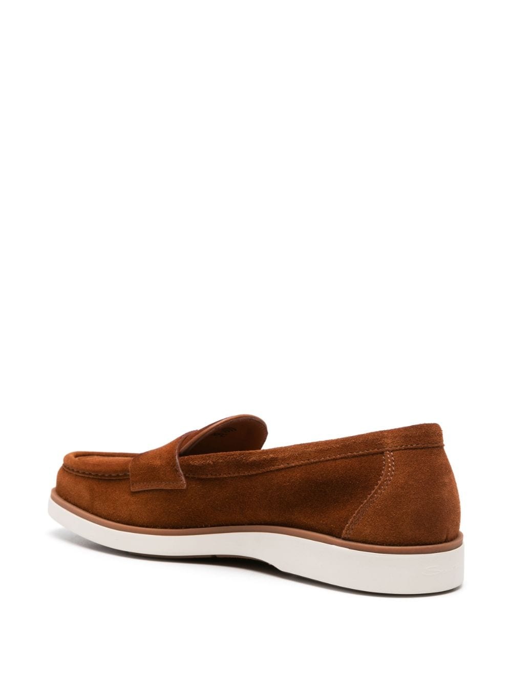 suede penny loafers - 3