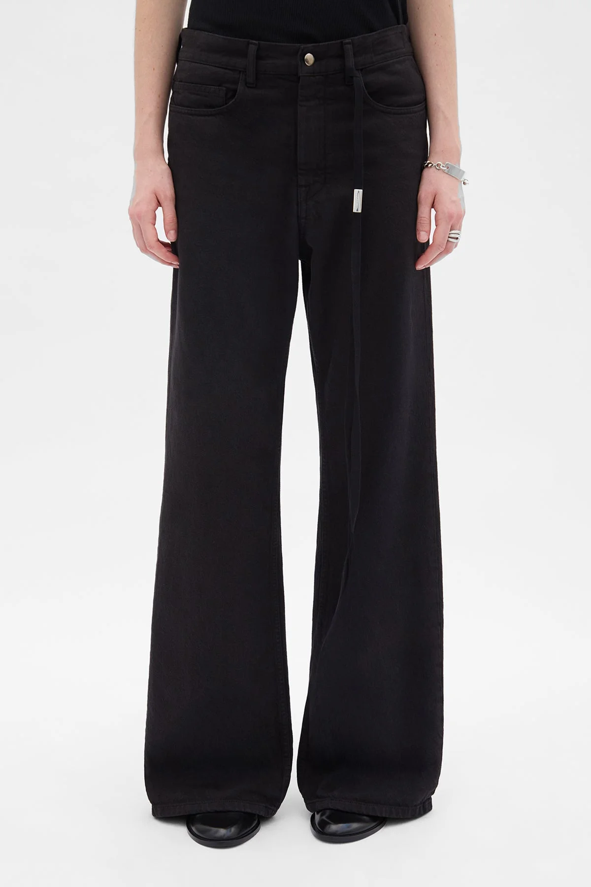 Genoveva 5 Pockets Relaxed Flared Trousers - 1