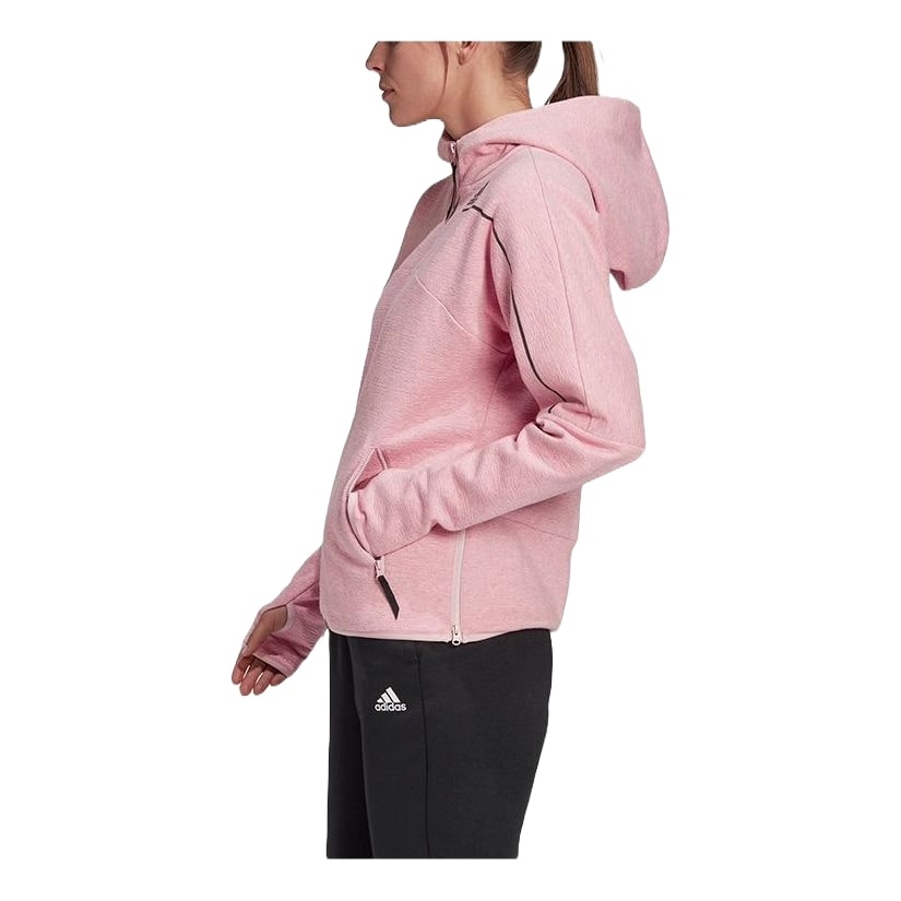 (WMNS) adidas Z.N.E FZ Sports Jacket 'Pink' GU2081 - 3