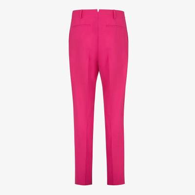 FENDI Fuchsia wool pants outlook