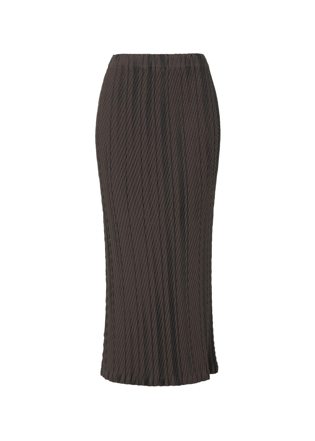 ROPE STRIPE PLEATS SKIRT - 1