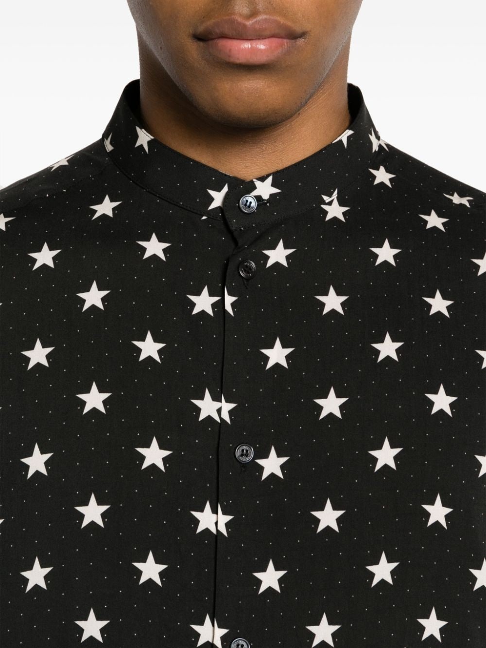 Star-print shirt - 5