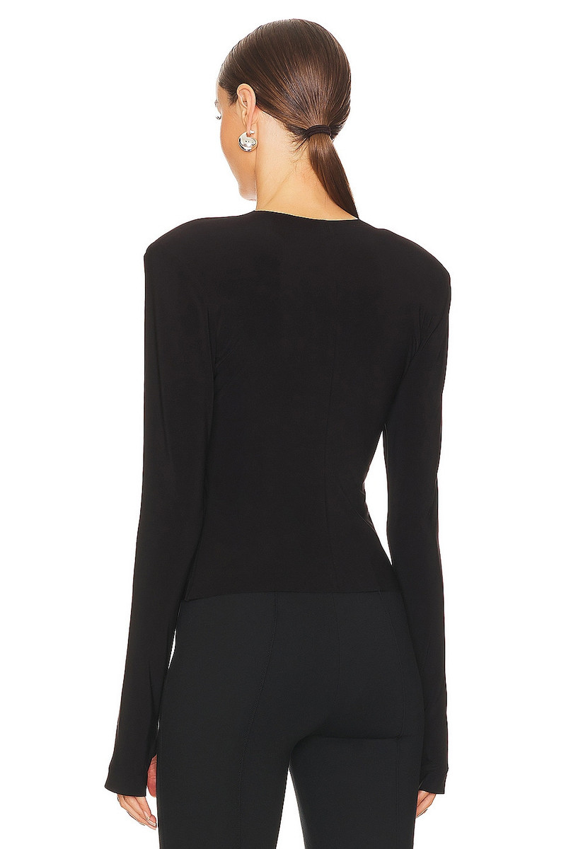 NORMA KAMALI Shoulder Pad Top outlook