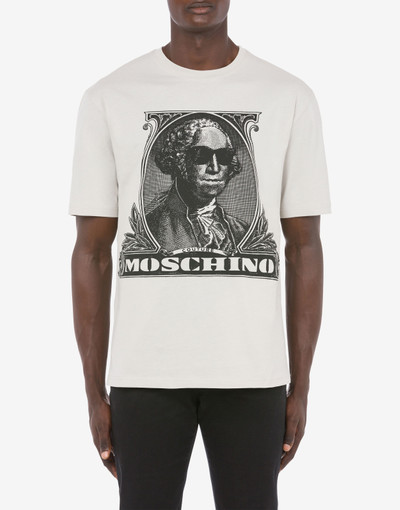 Moschino MOSCHINO DOLLAR ORGANIC JERSEY T-SHIRT outlook