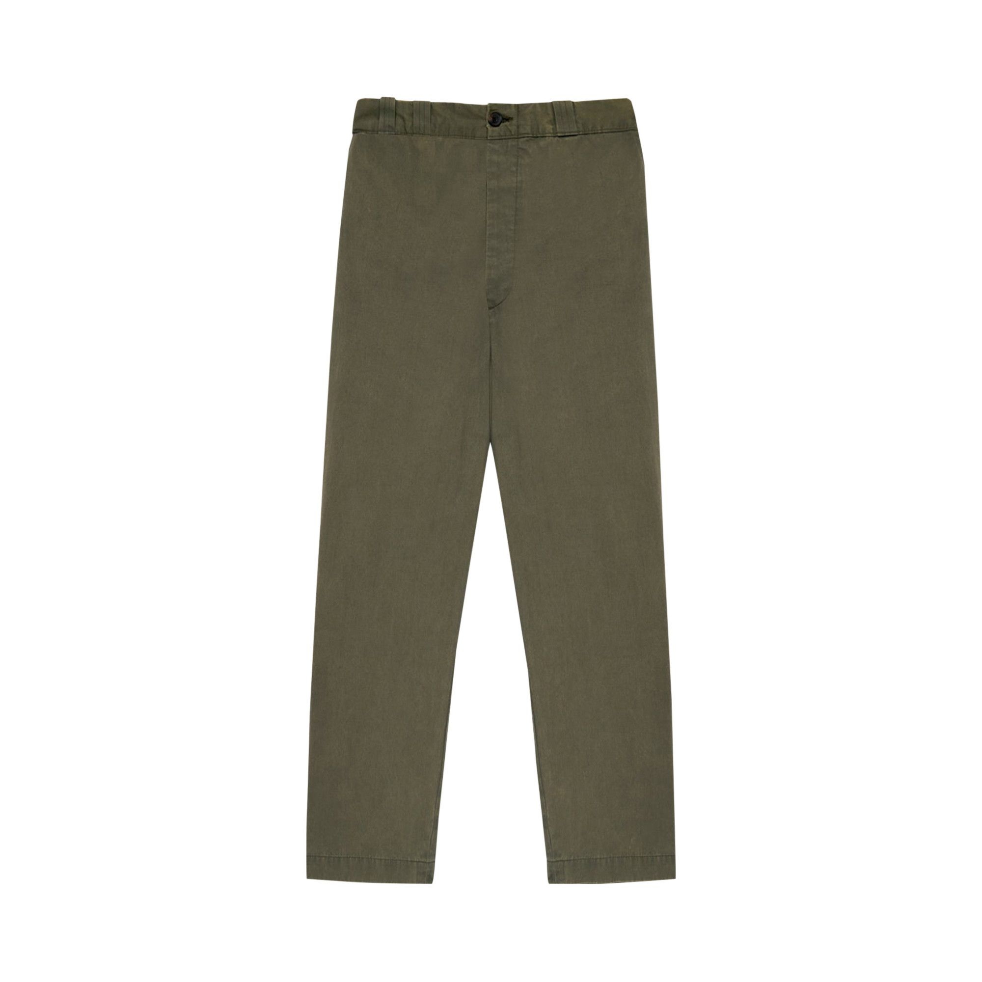 The Elder Statesman Workwear Norm Pant 'New Olive' - 1