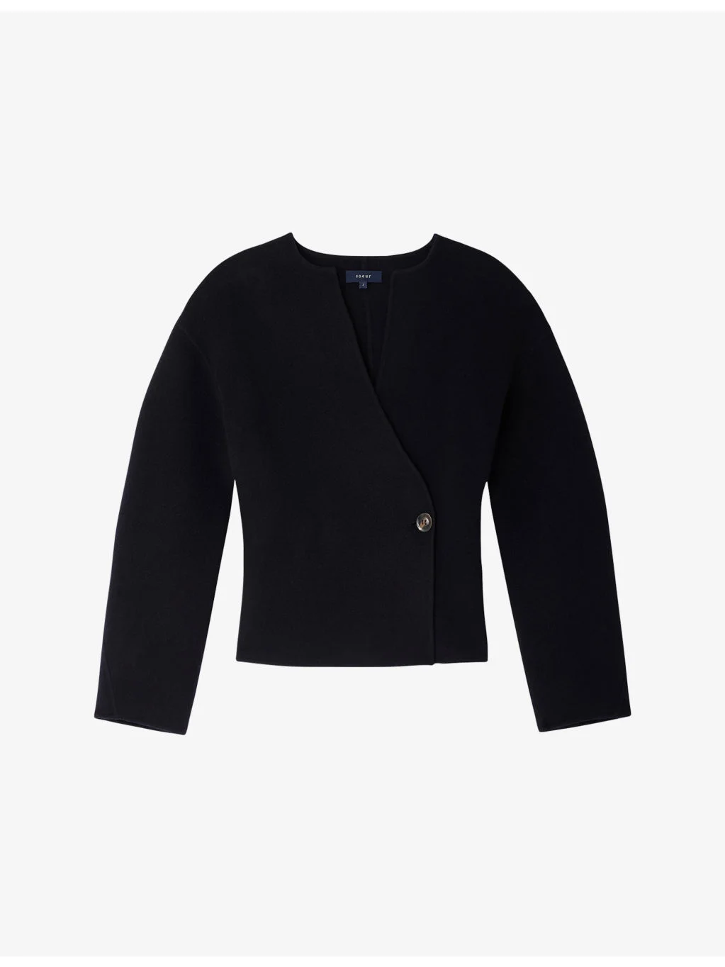 Dream V-Neck Wool-Blend Jacket - 1