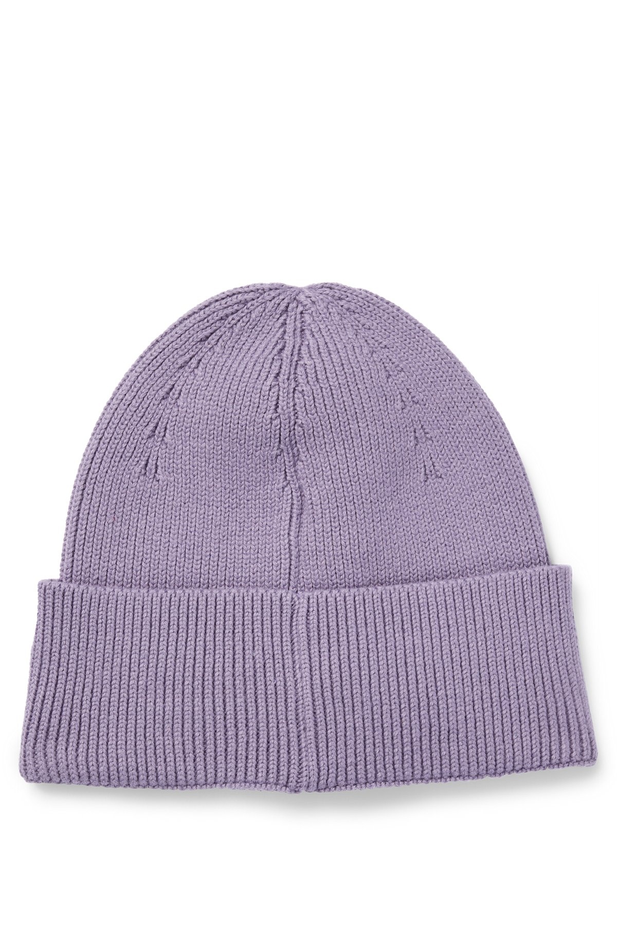 LOGO-EMBROIDERED BEANIE HAT IN COTTON AND WOOL - 2