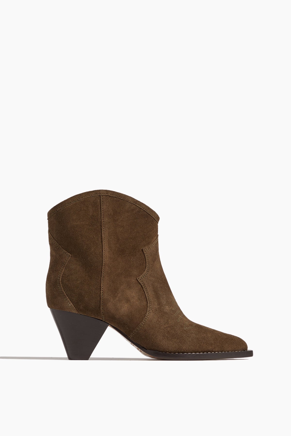 Isabel Marant Darizo Ankle Boot in Khaki | hampdenclothing